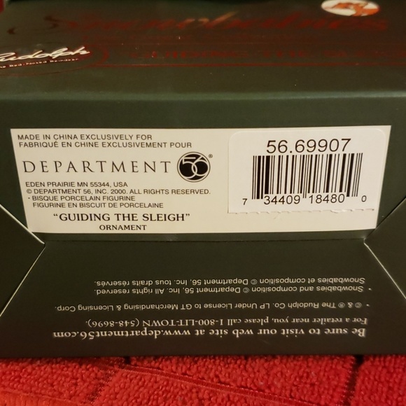 Snowbabies Department 56 "Guiding The Sleigh" - Picture 6 of 8